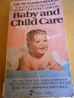 old baby and child care book